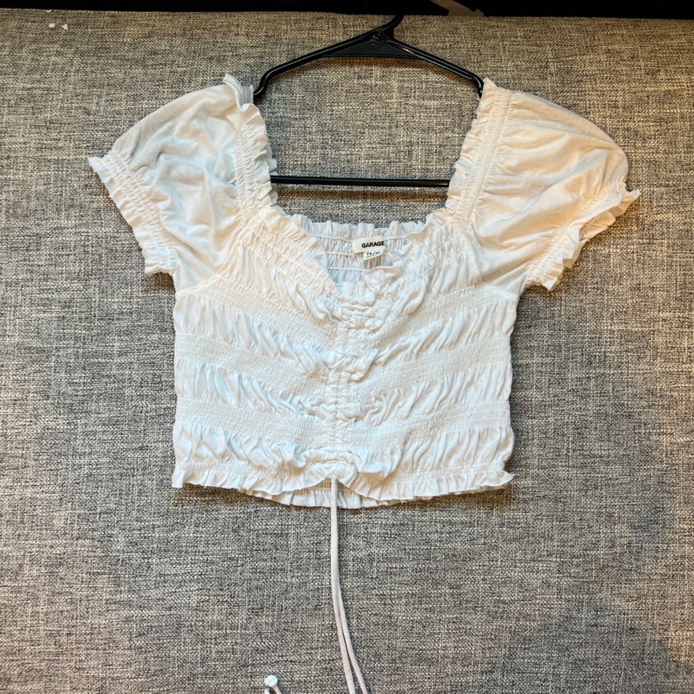 Garage crop top